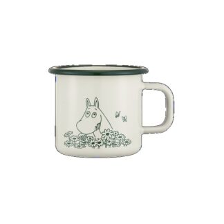 Moomin Summer Crush Enamel Mug by Muurla of Finland
